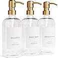 Amazon Stylish Shampoo And Conditioner Dispenser Set Of Modern