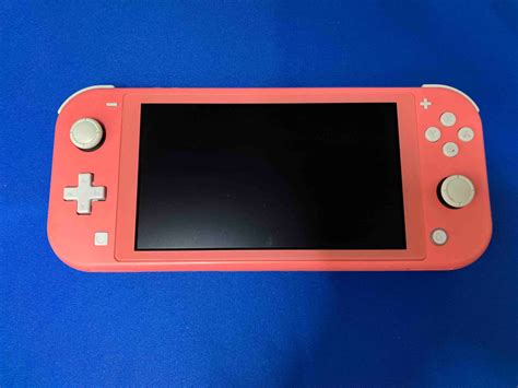 【全体的に状態が悪い】ジャンク Nintendo Switch Lite コーラル ニンテンドースイッチ ジャンクの落札情報詳細 ヤフオク