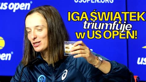 Iga Wi Tek Po Triumfie W Us Open Tak Wi Towa A Pierwsze S Owa Po