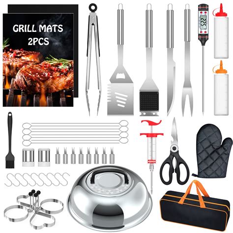 Grilling Accessories Sets for Blackstone, 46Pcs BBQ Grill Tool Set ...