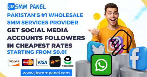 Pakistan S Wholesale Smm Panel Jb Smm Panel Cheapest Smm