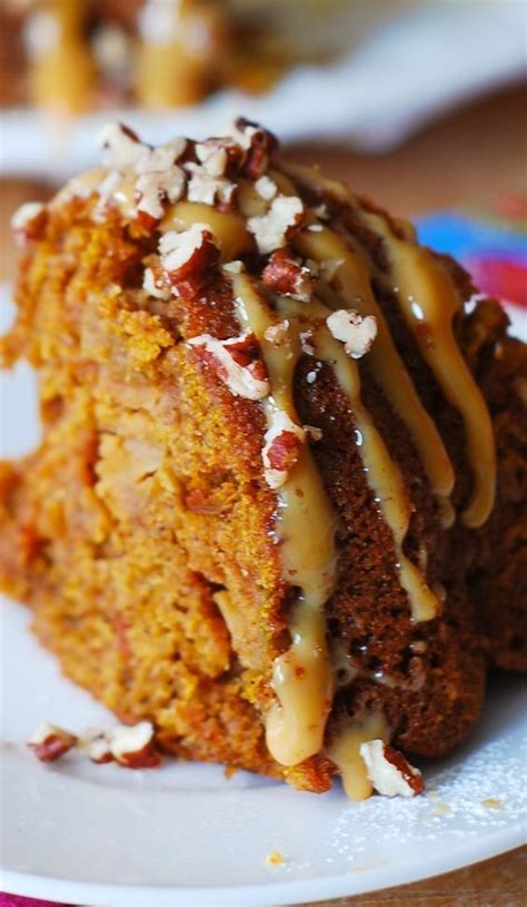 Thanksgiving Cake Apple Pumpkin Pecan Bundt Cake Pumpkin Recipes Dessert Thanksgiving Cakes