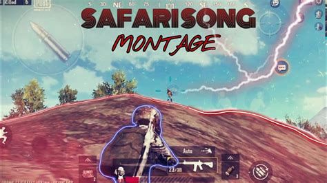 PUBG MOBILE LITE MONTAGE VIDEO Safari Song Pubglite RYZLGAMER