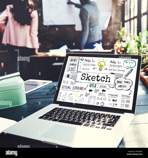 Sketch Notes Creative Drawing Design Graphic Concept Stock Photo Alamy