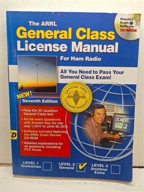 The Arrl General Class License Manual For Ham Radio Level With Sealed