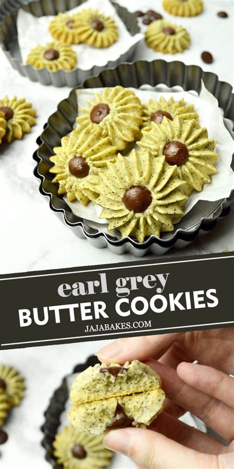 Earl Grey Butter Cookies Jaja Bakes Jajabakes