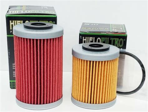 Hiflo Oil Filter Set Long Short Hf Ktm