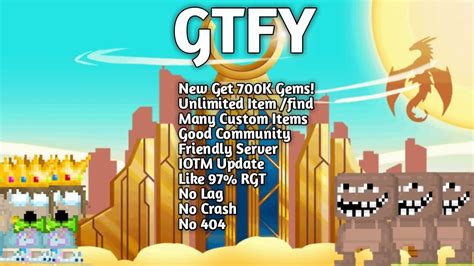 Growtopia Private Server Have Many Custom Items GTFY YouTube