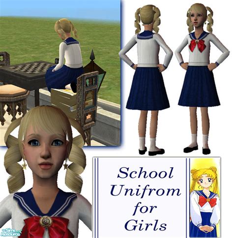 The Sims Resource School Uniform