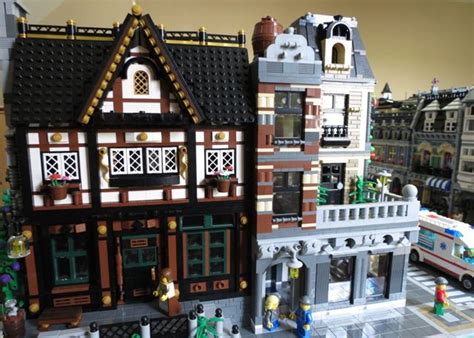 Castor City Quartier Historique Lego Architecture Big Lego Lego House