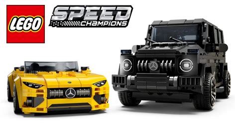 Lego Speed Champions Mercedes Amg G Mercedes Amg Sl