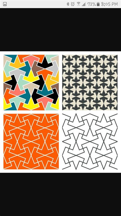 Pin By Cocoa Bop On Coloring Tessellation Patterns Vintage Quilts Patterns Quilts