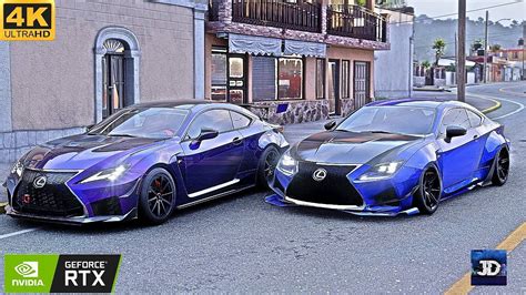 Lexus Rcf Track Edition Convoy Forza Horizon Rtx Logitech