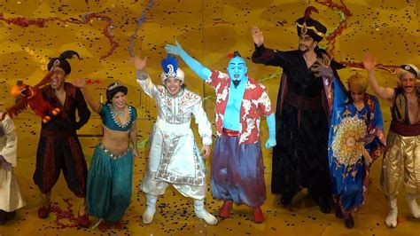 Aladdin A Musical Spectacular Highlights Of Final Performance At