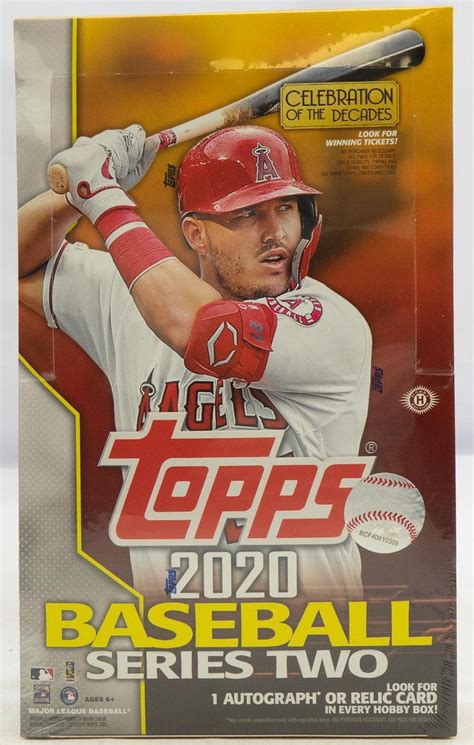 2020 Topps Series 2 Baseball Hobby Box Reed Buy Da Card World