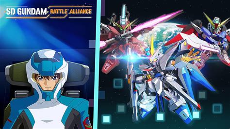 Gundam Seed Seed Destiny Fight Scenes SD Gundam Battle Alliance