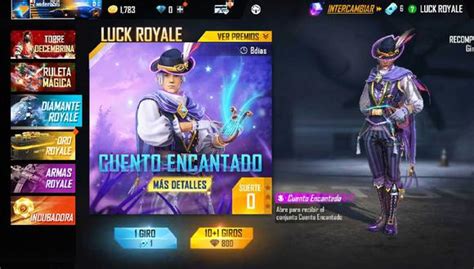 Free Fire Gu A Para Obtener El Paquete Cuento Encantado Del Diamante