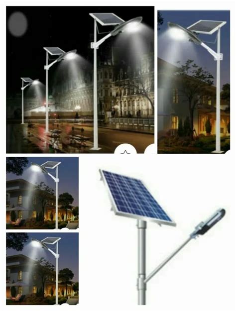 12 W Aluminum Solar LED Semi Integrated Street Light IP Rating 65 At