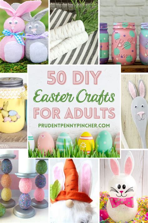 60 Diy Easter Crafts For Adults Prudent Penny Pincher