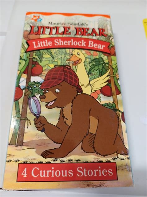 Little Bear Little Sherlock Bear Vhs 2001 97368399037 Ebay