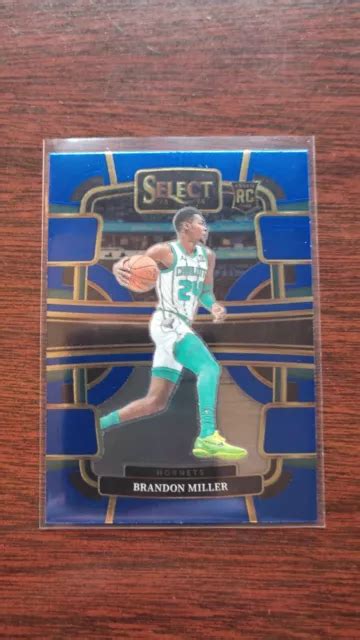 2023 24 PANINI SELECT NBA Brandon Miller Blu Concourse Rookie Hornets