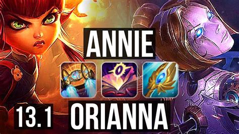 Annie Vs Ori Mid Rank Annie M Mastery Games