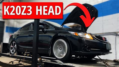 K20 Head Swap 9th Gen Civic Si Youtube