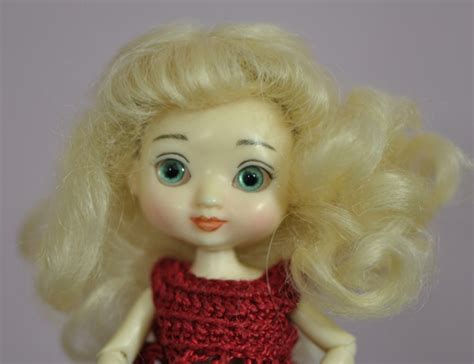 Cutie Mohair Wig Blonde Size 2 3 Amelia Lati White SP Doll Peddlar
