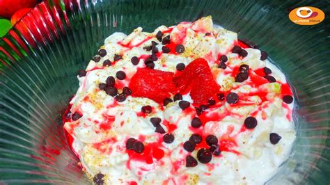 Creamy Fruit Chaat Recipe Ramadan Special By Yummocious Youtube