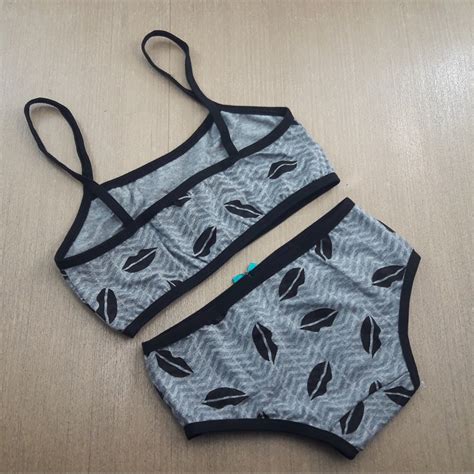 Conjunto Infantil Menina Moça Estampado Lingerie BR