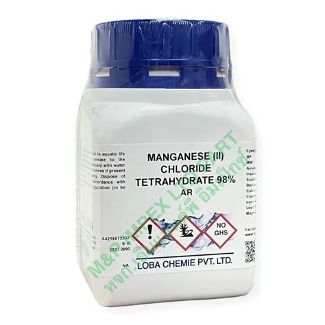 Loba Chemie MANGANESE II CHLORIDE TETRAHYDRATE 98 AR 500 กรม