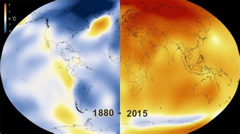 La Nasa D Voile Une Carte Anim E Du R Chauffement Climatique Entre