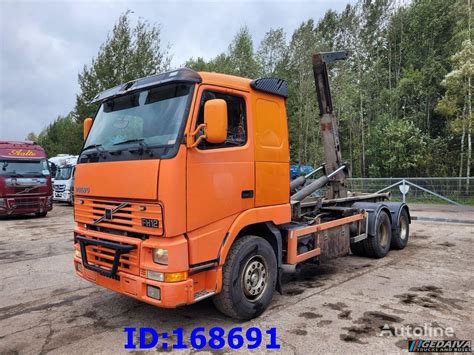 Volvo Fh12 380 6x2 10tyre Hook Lift Truck For Sale Lithuania Vilnius