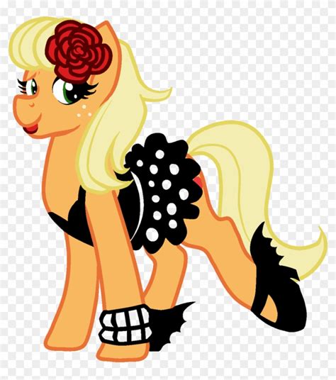 Alternate Hairstyle Applejack Artist Cartoon Free Transparent Png