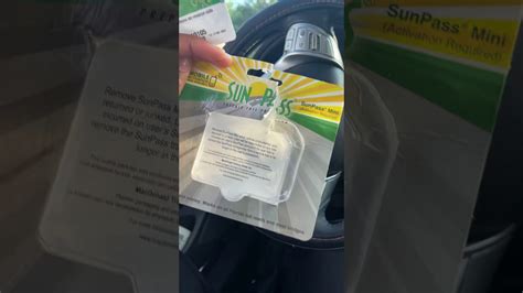 How To Install And Apply Your Sunpass Mini To Your Windshield Youtube