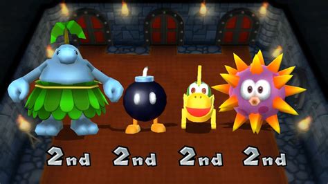 Mario Party Toad Vs Koopa Troopa Vs Kamek Vs Shy Guy Minigame