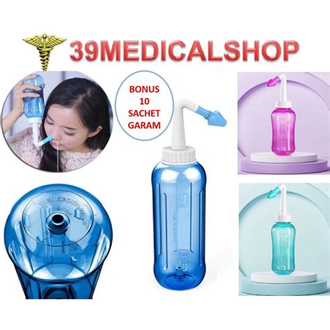 Jual Alat Cuci Hidung Nasal Rinse Pembersih Netipot Sinus Botol