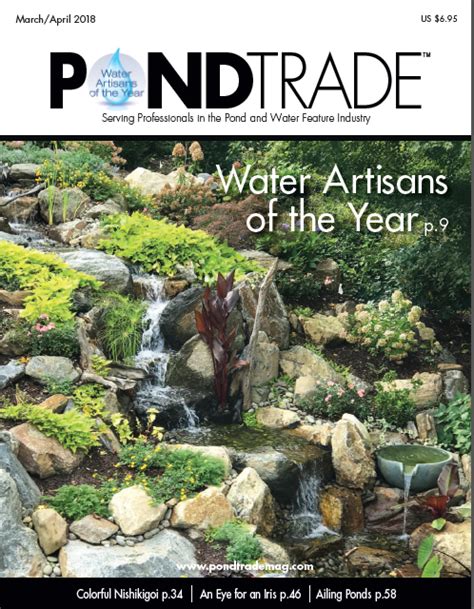 March April 2018 Issue POND Trade Magazine