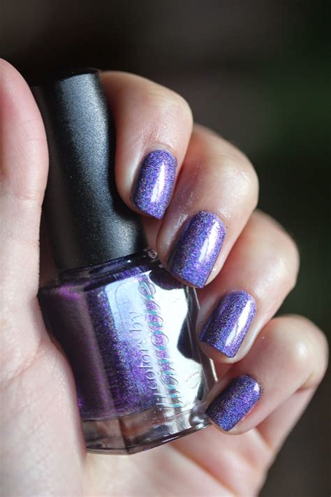 Colors By Llarowe Purple Pizzazz Caitlin Swatches Indie Nail Polish