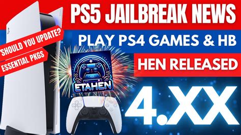 Ps Jailbreak Hen Released Essential Pkgs Web Browser Access