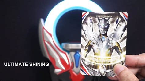 Ultimate Shining Ultraman Zero Fusion Card Ultra Replica Orb Ring