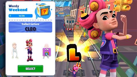 Subway Surfers New York Wordy Weekend Cleo Youtube