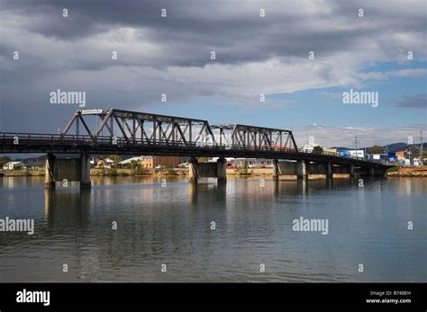 Storm Clouds Macksville Bridge and Nambucca River Macksville New South ...