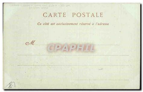 Carte Postale Ancienne Le Grand Andely Cheminee A L H Tel Du Grand Cerf