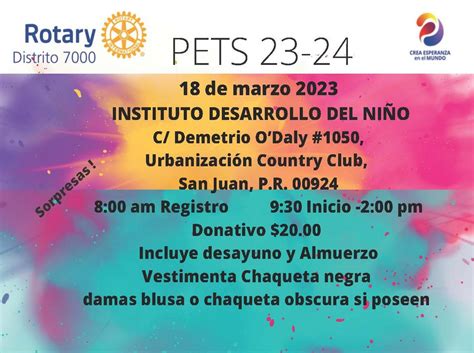 PETS 2023 2024 Rotary District 7000