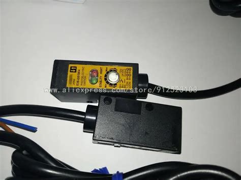 Sensor fotoeléctrico E3S DS10E4 OMRON 12 a 24VDC Conmutadores