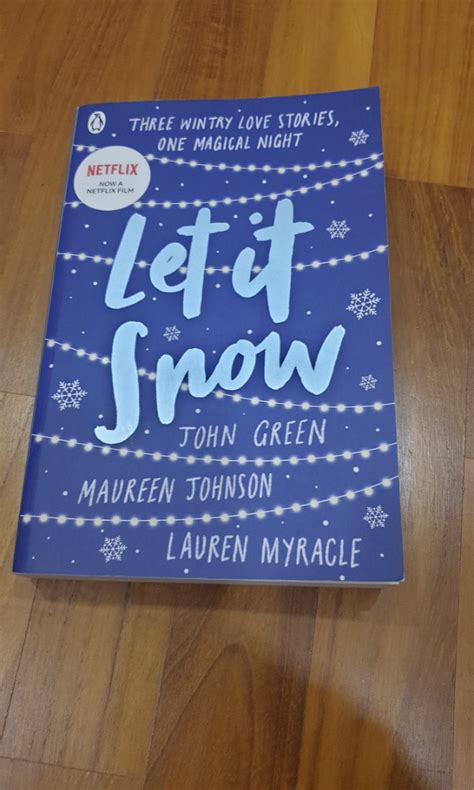 Let it Snow John Green Maureen Johnson Lauren Myracle, Hobbies & Toys ...