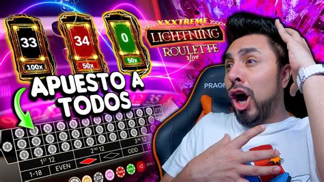 Apuesto A Todos Los N Meros De La Ruleta Xxxtreme Lightning Pkm Youtube