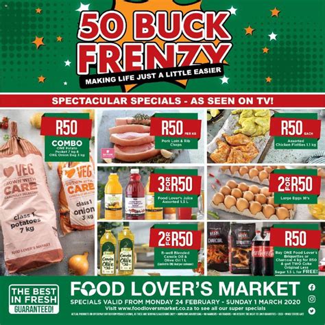 Food Lovers Specials Food Lovers Catalogue 50 Buck Frenzy 2020