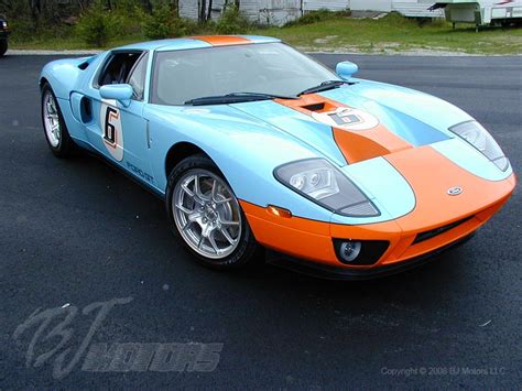 Ford Gt Blue And Orange Supercars Gallery